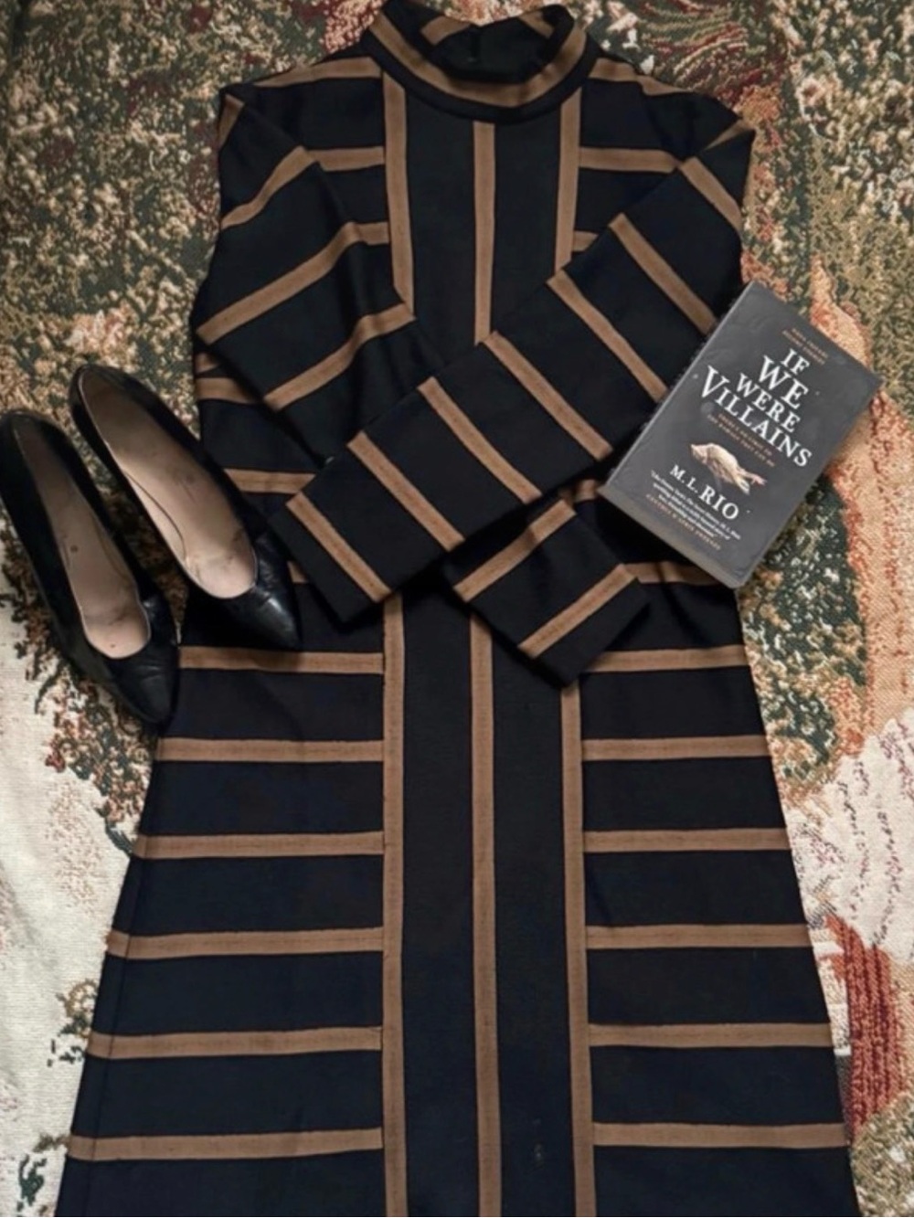 Women’s Vintage 1970s Striped Dress